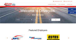 Desktop Screenshot of driverjobs.com